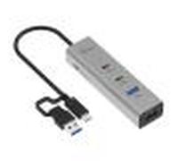 i-tec Metal Universal Charging HUB 2xUSB-C + 2x USB-A Port + Power Delivery 85W (CAHUBMETAL2A2CPD)