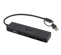i-tec Metal USB-A/USB-C HUB 2x USB 3.0 + 2x USB-C (10 Gbps) C31HUBMETAL2A2C