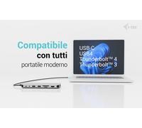 USB-C Metal Nano 3x Display Dock, 2x HDMI