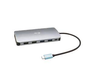 i-tec Metal USB-C Nano 3x Display Docking Station + Power Delivery 100 W
