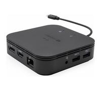 I-TEC - Thunderbolt 3 Travel Dock Dual 4K Display Docking Station per Notebook Thunderbolt 3 / 2x USB 3.2 / DisplayPort Nero + Alimentatore 77W + Powe