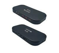 i-tec Thunderbolt 3/USB-C Dual 4K Docking Station + cavo da USB-C a DisplayPort (1,5 m) + Power Delivery 60W - Nouvo