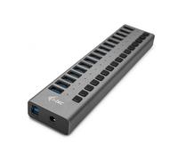 i-tec U3CHARGEHUB16 Caricabatterie per dispositivi mobili Universale Grigio AC I