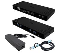 I-Tec Universal Dual 4K Display Docking Station Pd 85W + I-Tec Usb-C Charger 100W