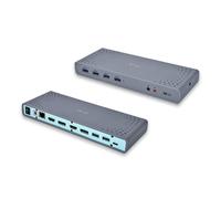 I-tec CADUAL4KDOCKUK replicatore di porte e docking station per laptop Cablato U