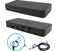 i-tec USB 3.0 / USB-C / Thunderbolt, 3x 4K Docking Station + Power Delivery 100W