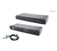 Docking Station i-tec Dual Display USB 3.0/USB-C/Thunderbolt con Power Delivery 100W
