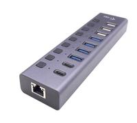 HUB USB I-TEC CACHARGEHUB9LAN interface hub