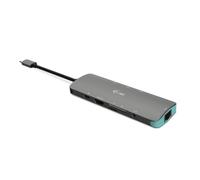 i-tec USB-C 4K Nano Docking Station Metallo 1x HDMI 1x Ethernet GLAN 3x USB 3.0