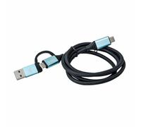 i-tec C31USBCACBL cavo USB 1 m USB 3.2 Gen 1 3.1 Gen 1 USB C Nero, Blu