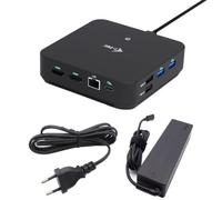 I-tec USB-C DP Dual HDMI Docking Station with Power Delivery 100 W + Universal C