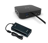 i-tec USB-C Dual Display Docking Station with Power Delivery 100 W Universal Charger 112 W