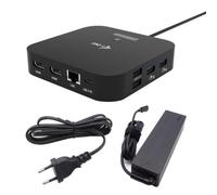 I-tec USB-C Dual HDMI Docking Station with Power Delivery 100 W + Universal Char