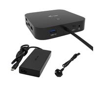 i-tec USB-C HDMI Dual DP Docking Station con Power Delivery 100 W + caricatore universale 100 W - Nouvo