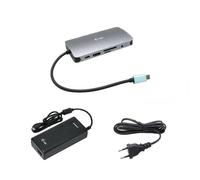 I-tec USB-C HDMI+VGA+LAN+PD100W+CHARG112W