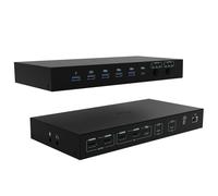I-tec USB-C KVM Dock PRO for Three Hosts, Dual Video, with 2x Power Delivery, ma