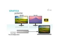 i-tec USB-C Metal Nano 2x Display Docking Station + Power Delivery 100 W