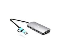 i-tec USB 30 USB-C/Thunderbolt 3x Display Metal Nano Dock with LAN + Power Delivery 100 W