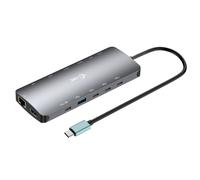i-tec USB-C Metal Nano Dock 3x Display, 2x HDMI 1x USB-C video, Power Delivery 140W