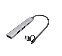I-Tec Hub USB CAHUBMETALMINI4 Metallico USB-A/USB-C Nuovo