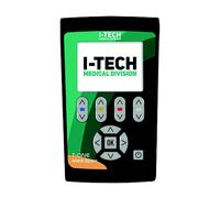 I-Tech Elettrostimolatore professionale T-one Medi Sport a 4 canali Nero
