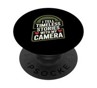 I tell timeless stories with my camera PopSockets PopGrip Adesivo