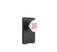 I tempi difficili non durano mai solo le persone difficili Ultima motivazione PopSockets PopWallet per MagSafe