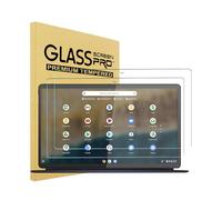 i-Tensodo Confezione da 2 pellicole protettive in vetro temperato per Lenovo Chromebook Duet 5 (13,3"), 2,5D, HD trasparente, durezza 9H, senza bolle