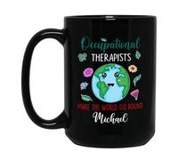 I Terapisti Occupazionali Creano Il Mondo Tazza Mug Ceramica Tazza Colazione Novità Tazze Di Caffè Regalo Carino Per Ragazze Ufficio Natale Regalo 330ml