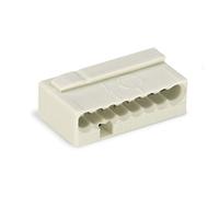 I terminali WAGO 243-308 | 8 pin a 0,8 mm, 50 pezzi, MICRO della scatola di collegamento dei terminali per conduttori rigidi, confermata la sicurezza dell'applicazione, il design più piccolo possibile