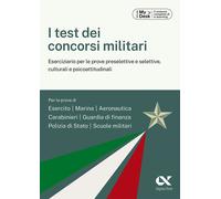 I test dei concorsi militari. Ediz. MyDesk. Con Contenuto digitale per dow...