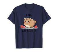 I The Ate Berries Adorabile Orso Design Maglietta