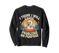 I Think I Will Cause Problems On Purpose Chaos Vibe - Felpa