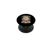 I Think I Will Cause Problems On Purpose Chaos Vibe - PopSockets PopGrip Adesivo