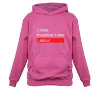 I Think, Therefore Votazione Lavoro - Bambini Felpa/Maglione - Starmer Elezione