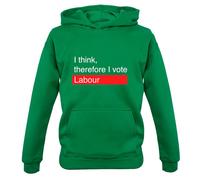 I Think, Therefore Votazione Lavoro - Bambini Felpa/Maglione - Starmer Elezione
