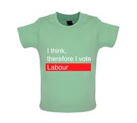 I Think, Therefore Votazione Lavoro - Bambino T-Shirt / Body - Starmer Elezione