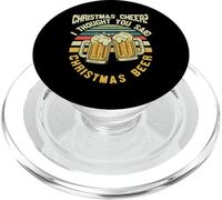 I Thought You Said Christmas Beer Funny Drinking Beer Lover PopSockets PopGrip per MagSafe