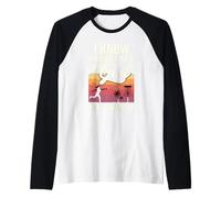 I Throw Like A Girl Disc Golf Try To Keep Up Maglia con Maniche Raglan