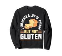 I Tolerate a Lot But Not Gluten Funny Celiac Gift Felpa