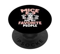 I topi sono le mie persone preferite amante del mouse PopSockets PopGrip Adesivo