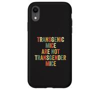 I topi transgenici non sono topi transgender Meme virale Joke Tax Custodia per iPhone XR