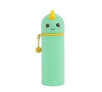 I-TOTAL® - Astuccio in morbido silicone per la scuola, allungabile con forma sagomata (HELLO DINO)