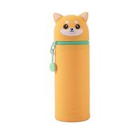 I-TOTAL® - Astuccio in morbido silicone per la scuola, allungabile con forma sagomata (SHIBA)