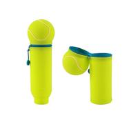 I-TOTAL® - Astuccio in Morbido Silicone per la Scuola, Allungabile con Forma Sagomata (TENNIS)