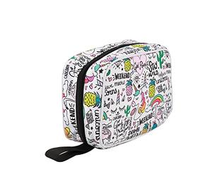 I-TOTAL® - Beauty Case da Viaggio, Trousse da Viaggio, Borsa da viaggio, Donna/Uomo Beauty Case Impermeabile con Gancio (UNICORN)