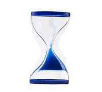I-TOTAL ® - Clessidra liquida SAND-UP blu 5 min c.a. durata originale per la casa, ufficio e meditazione (BLU)