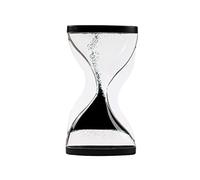 I-TOTAL ® - Clessidra liquida SAND-UP blu 5 min c.a. durata originale per la casa, ufficio e meditazione (NERA)