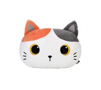 I-TOTAL® - Cuscini Decorativi Piatti a Forma di Animale - Comodi e Adorabili - ORANGE CAT