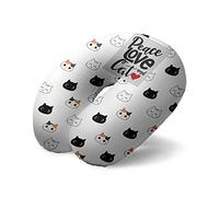 I-TOTAL® - Cuscino da Viaggio per Collo in Morbido Memory Foam per Supporto Cervicale (CAT)